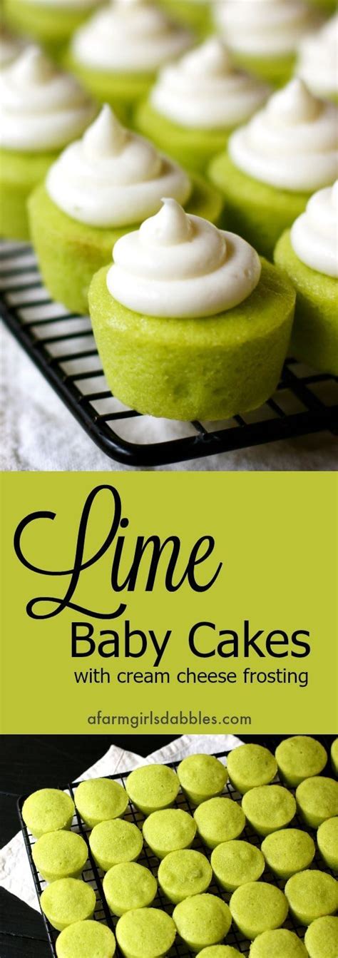 Lime Baby Cakes • lime cupcakes • a farmgirls dabbles